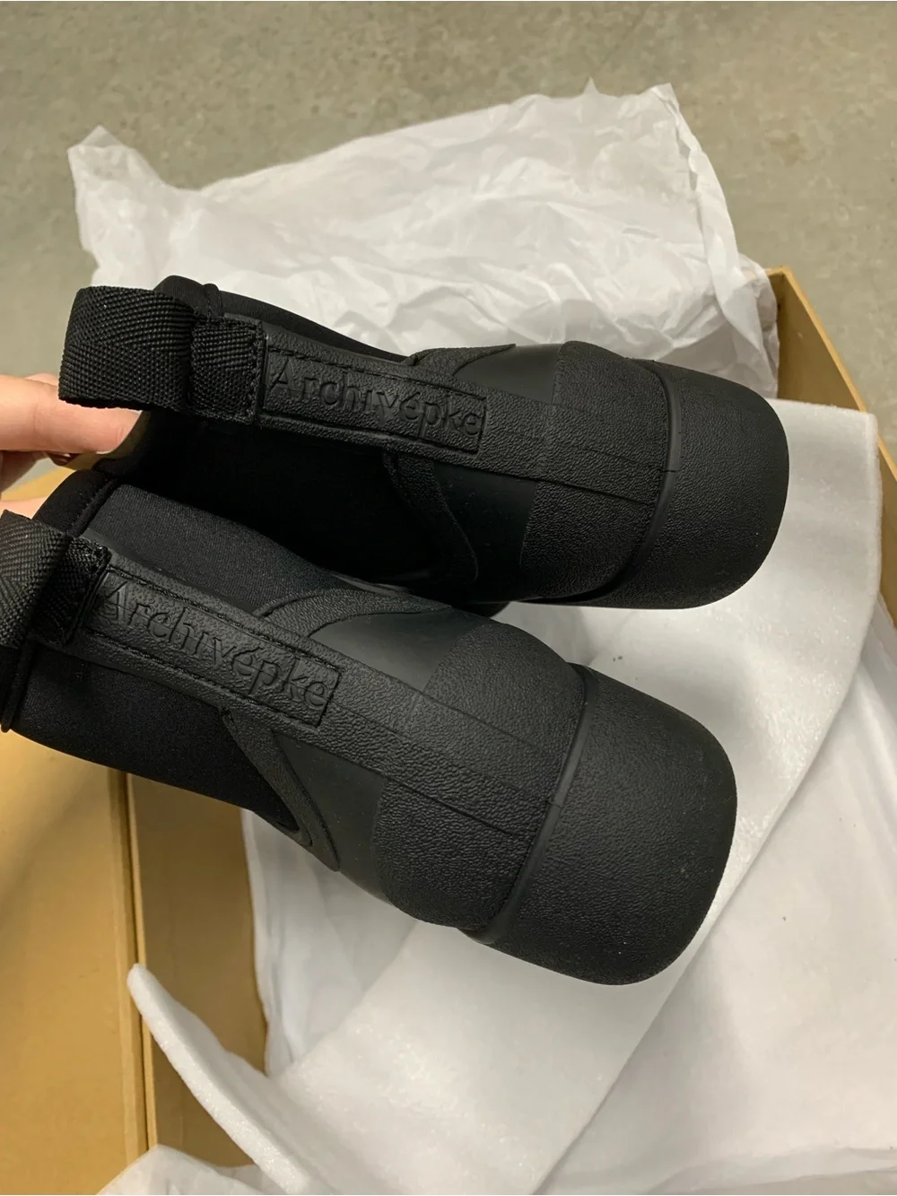 Archivepke Epke Rubber Boots (Deep Sleep) - Size 6.5